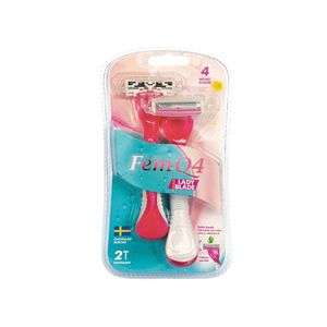 Máquina de Afeitar Gold Lady Fem Q4 - Pack 2 UN