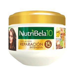 Crema para el Tratamiento Capilar NutriBela 10 Reparación Intensiva - Pote 300 ML