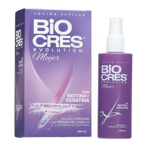 Loción Capilar Biocres Evolution Mujer - Frasco 200 ML
