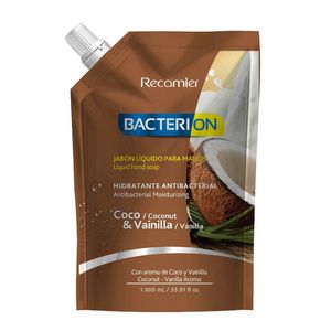 Jabón Líquido Bacterion Coco & Vainilla - Doypack 1000 ML
