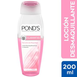 Loción Desmaquillante Pond's Clarant B3 - Frasco 200 ML