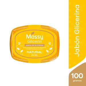 Jabón de Glicerina Mossy Natural - Barra 100 G