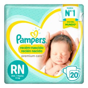 Pampers Recién Nacido Pañales Talla RNPañal Bebé - Bolsa 20 UN