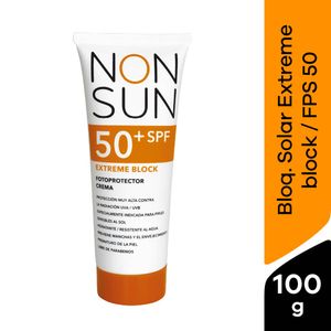 Bloqueador Solar Extreme block  FPS 50 Non Sun - Tubo 100 GR