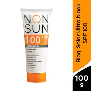 Bloqueador Solar Ultra Block SPF 100 Non Sun - Tubo 100 GR