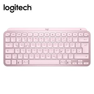 Teclado Logitech Mx Keys Mini Multi-Device Bt Iluminado Rose