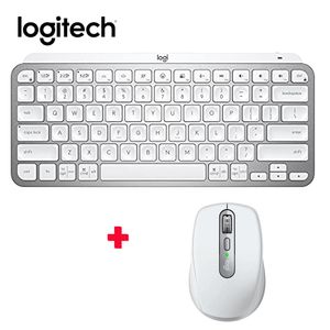 Combo Teclado MX Keys Mini iluminado +Mouse MX Anywhere Gris