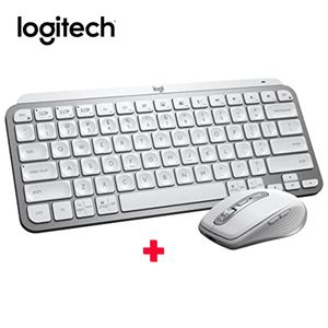 Combo Teclado MX Keys Mini iluminado +Mouse MX Anywhere Gris