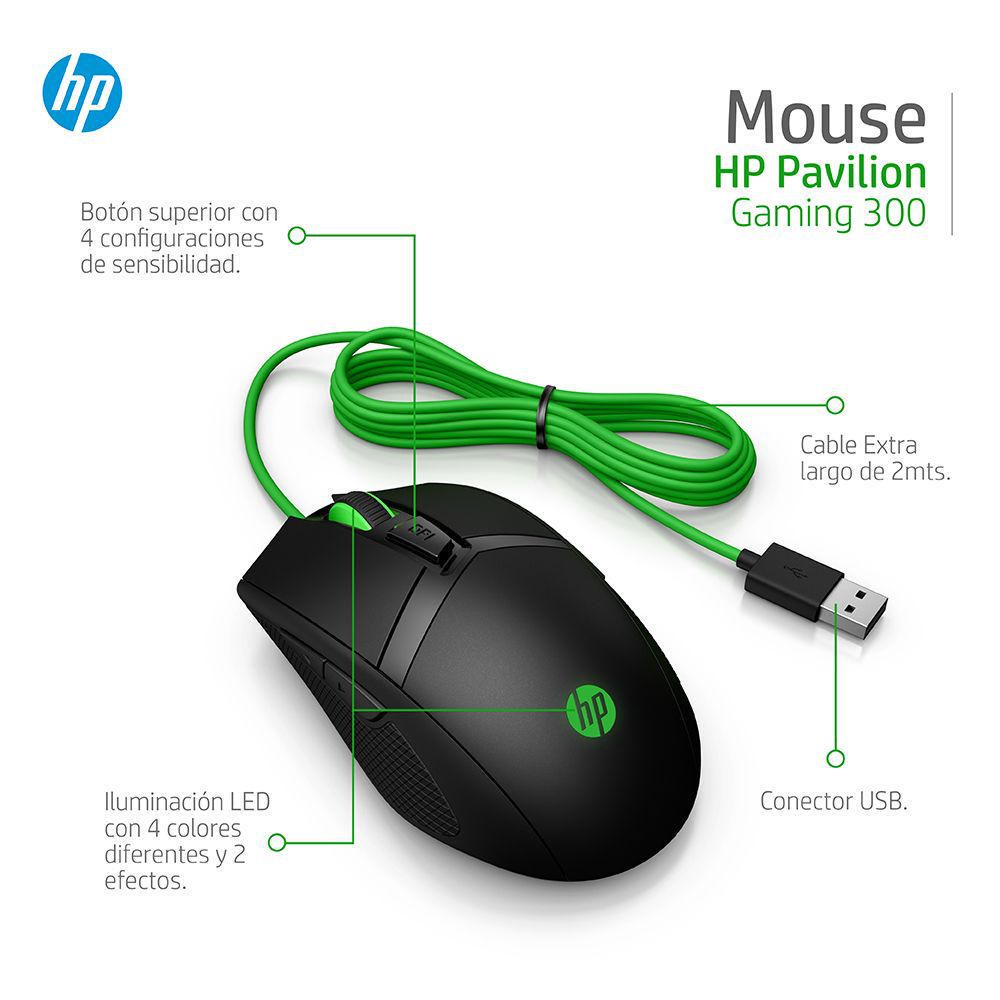 HP Pavilion Gaming Mouse 300 (4PH30AA) Real Plaza