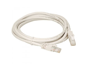 Cable Nexxt Patch Cord RJ-45 UTP 5E Blanco Gris 0.9m - AB360NXT07