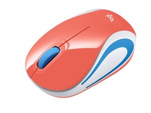 Mouse Logitech M187 Mini Wireless Refresh Coral - 910-005362