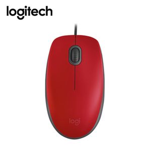 Mouse Logitech M110 Silent ÓPTICO Rojo Red - 910-005492