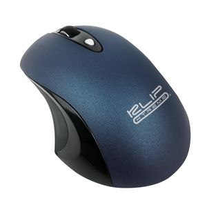 Mouse Klip Xtreme GhosTouch Ergonómico Inalámbrico Azul - KMW-400BL
