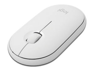 Mouse Logitech Pebble M350 Silent Wireless Bluetooth Blanco - 910-005770
