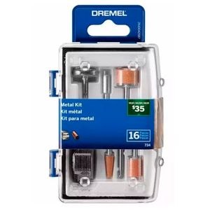 Kit de metal - 16 Accs Dremel 734