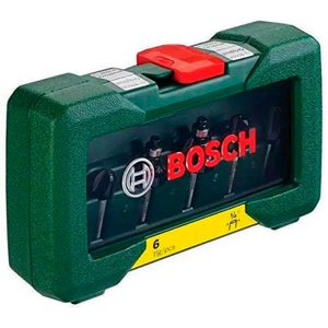 SET X 6 Fresas vastago 1/4" HM Bosch