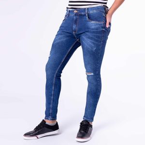 Pantalon Denim Stretch Fits Men Ikerh Super Pitillo