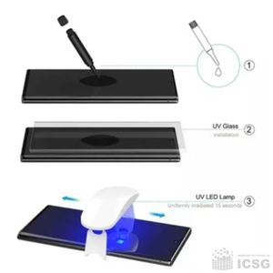 Mica Vidrio Curvo Uv Huawei P40 Pro + Regalo