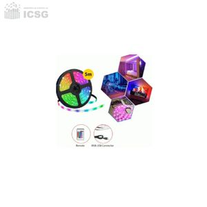 Tira led RGB USB 5M Premium Youtuber Tiktoker
