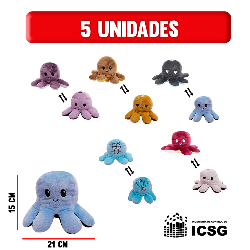 Pulpo reversible online importado