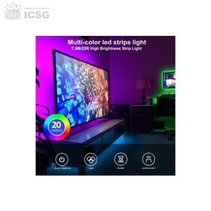Cinta led rgb 5050 5m con control 48 botones profesional + Regalo