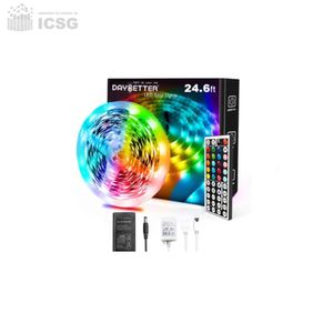 Cinta led rgb 5050 5m con control 48 botones profesional + Regalo