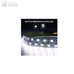 Cinta tira led blanca super potente calidad premium + regalo
