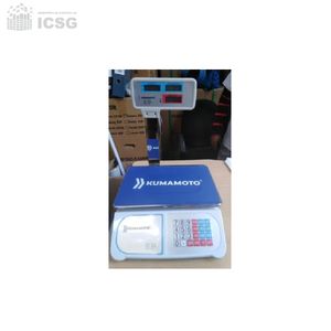 Balanza Digital 60 KG C/N Torre Blanco Kumamoto + Regalo