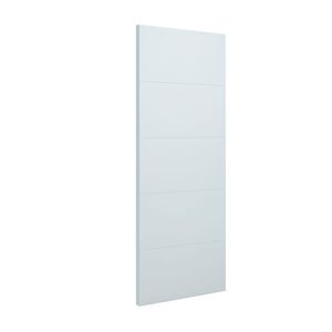 Puerta HDF blanca Mediterranea 4x80x207cm