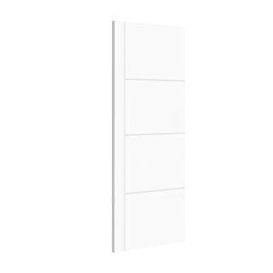 Puerta HDF blanca Victoria 4x80x207cm