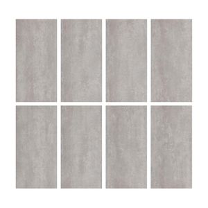Baldosa PVC Clic Cementicio Silver 30x60cm 1.12m2
