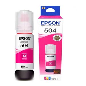 Tinta Epson 504 T504320-Al Magenta