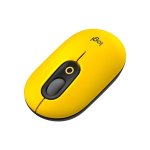 Mouse Logitech Pop Bluetooth Black yellow