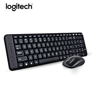 Teclado Logitech  Mouse Mk220 Wireless Usb Sp Black