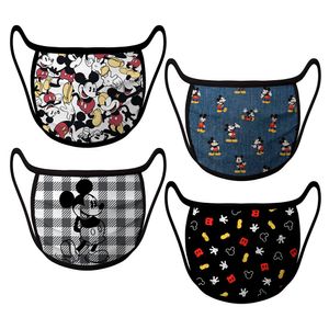 Set x 4 Mascarillas para Niños Disney Store Mickey Mouse