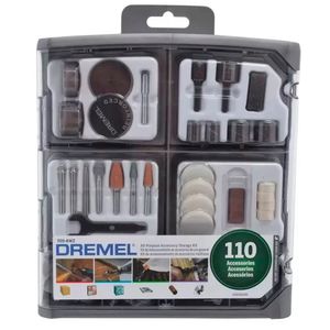Kit de 110 accesorios para minitorno Dremel 709