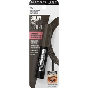 Máscara en Gel de Cejas Maybelline Brow fast sculp 0.09 Fl OZ Tono Medium Brown