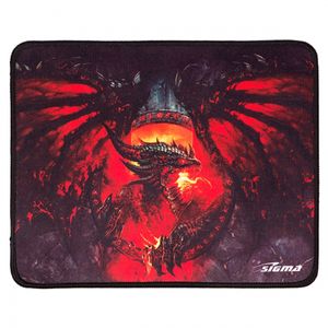 Mousepad Sigma X3 con Bordes Cocidos Antideslizante