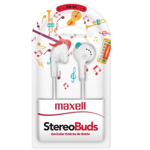Audifonos Maxel EB-95 Earbuds Wht -Blanco