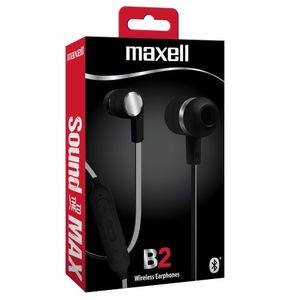 Audifonos Maxell B14-EB2 Bass 14 Bluetooth  Eb Black