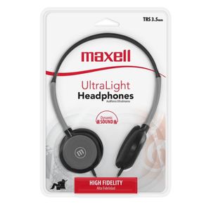 Audifonos Maxell HP-200 Headband Hp W/Mic Blk  Negro