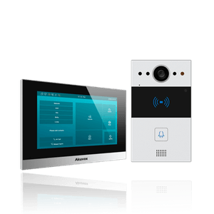 Kit Akuvox R20A Wifi y Flexible: Videoportero Smart R20A + Pantalla C315w Android Wifi + Switch Poe