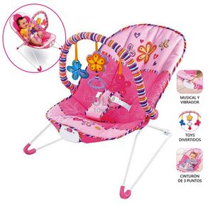 Silla Mecedora Musical con Vibrador Mariposa