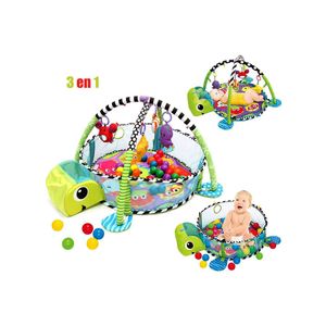 Gimnasio de Actividad Tortuga Con Pelotas Baby Kits