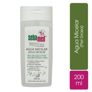 Agua Micelar Sebamed para Piel Grasa a Mixta - Frasco 200 ML