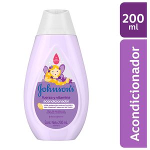 Acondicionador para Niños Johnson's Baby Fuerza Vitamina - Frasco 200 ML