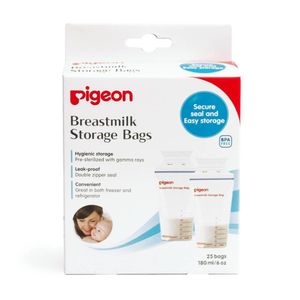 Bolsas de Almacenamiento para Leche Pigeon - Caja 25 UN
