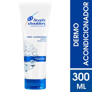 Dermo Acondicionador Head & Shoulders Limpieza Renovadora - Frasco 300 ML
