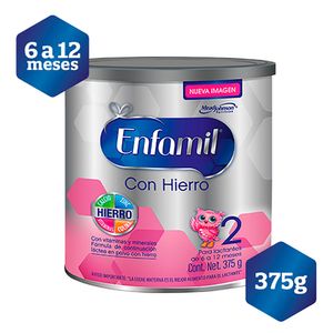 Enfamil 2 Con Hierro - Lata 375 G