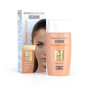 Fotoprotector Isdin Fusion Water Color Medium SPF 50+ - Frasco 50 ML